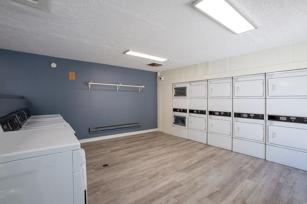 Laundry Room at Encanto Lofts in Albuquerque New Mexico